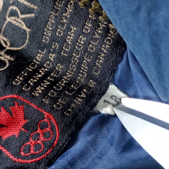 VINTAGE 90s JUPA Sports Color Clock Purple Blue Winter Ski Jacket - Picture 9 of 13